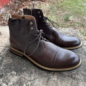 Bruno Marc Lace Up Boots Bergen 03